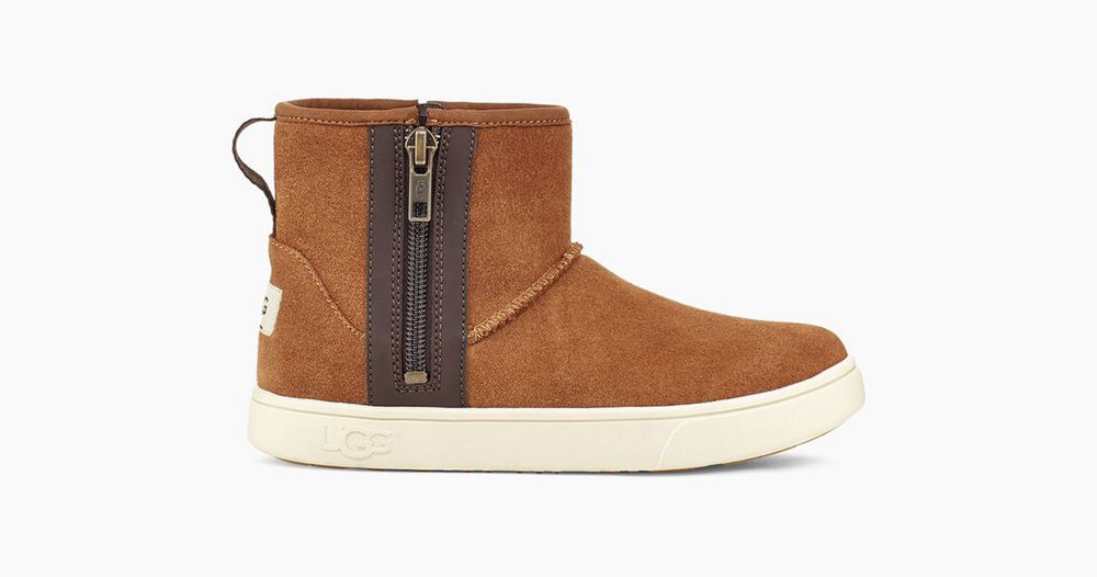 Ugg Adler - Kids Sneakers - Brown - NZ (7846RPLKT)